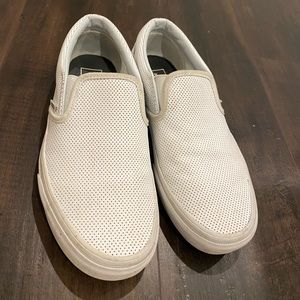 Lightly worn white vans